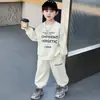 2354 Conjunto de Otoño para Niños 2026 Nuevo Estilo Coreano Sudadera Deportiva Fresca Conjunto de Dos Piezas para Primavera y Otoño Ropa de Moda