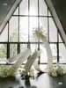 Decoración de Boda Tela Flexible con Curvas de Forma Libre, Ondas, Arcos, Espirales y Formas Elásticas Versátiles para Arreglos de Boda
