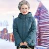Chaqueta acolchada de algodón para otoño e invierno para madres pequeñas, corta, para mujeres de 50 y 60 años, ropa de invierno para mujeres de mediana edad, chaqueta acolchada de algodón gruesa para abuelas.