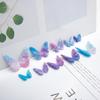 Fantasía Hada Brillo Degradado Azul Morado Colgante Mariposa DIY Hecho a Mano Horquilla Joyería Aretes Accesorios Material