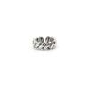 Anillo de personalidad de marca de moda retro europeo y americano para parejas, anillo de tres líneas enrolladas, anillo de cola abierto para hombres y mujeres, venta al por mayor