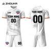 Uniforme de Fútbol Transfronterizo Traje Personalizado para Niños Verano Deportes al Aire Libre Fútbol Manga Corta Secado Rápido Transpirable Jersey de Fútbol