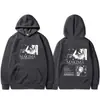 Sudadera Anime Chainsaw Man Makima Siempre Está Mirando a Hayakawa Aki Sudadera con Capucha Gráfica para Hombres y Mujeres