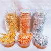 Lámina de Oro Triturada y Lámina de Plata de Venta Caliente Embotellada DIY Pintura para Uñas Productos Terminados Decoración de Velas en Relieve Fabricante Mayorista de Lámina de Cobre