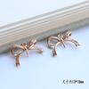 Corona Chapada en Oro de 14K Colgante Pequeño Apiao Cabeza Varita Mágica Mariposa Zirconia Colgante DIY Accesorios para Joyería de Perlas Material