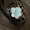 Acessórios de Flor de Sapato de Cristal Resistentes Estilo Coreano com Lantejoulas Bordadas, Franjas de Cristal Exquisite de Estilo Leve de Luxo