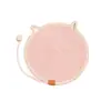 Tapete arranhador de gato rosa transfronteiriço, arranhador de gato de corda de algodão, placa arranhadora para gato de estimação autossuficiente, tapete arranhador de gato lavável e que não solta pelos