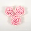 Novo Poliéster Grande Rosa DIY Casamento Noivo e Noiva Lapela Casamento Lapela Grupo de Irmãs Madrinha Flor Decorativa