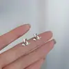 Aretes de Aleación para Estudiantes Mujeres Diseño Nicho Simple Aretes de Alta Gama 2023 Nuevos Aretes de Moda Estilo Ins