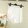 Novos shorts de modal de cintura alta para o verão para mulheres, calças casuais soltas, pijamas finos, calças saia, roupas de casa, tamanhos grandes