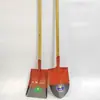 Fábrica de Origen Venta al por Mayor Pala para Fuego Pala para Fuego Pala de Ingeniero Entrega Pala para Inspección de Incendios Pala para Fuego con Mango Rojo