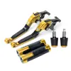 Manetas de Freno y Embrague Plegables Manillar Topes para Modificación Suzuki DL650/V-Strom SV650/S