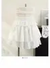 Falda Tutú Dulce para Niña Primavera Otoño Verano Pantalones de Seguridad Anti-rozaduras Falda de Pastel Fruncida Falda Versátil
