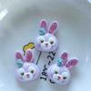 Mini Brillo Lindo Animal Cabeza Grande DIY Leche Hecho en Casa Funda para Teléfono Móvil Hebilla de Zapato Pasador para el Cabello Joyería Resina Accesorios Venta al por Mayor