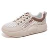 2025 Novos Sapatos de Malha Brancos para Mulheres, Sapatos Casuais de Verão Finos e Respiráveis, Sapatos Esportivos de Malha Populares, Modernos e Versáteis