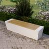 Caja de Flores para Exteriores Personalizada por el Fabricante Combinación Canaleta de Flores Impresa para Mercado Patio Exterior Plantación Asiento de Parque Patio Exterior