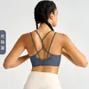 Sutiã Esportivo de Alta Intensidade para Mulheres, à Prova de Choque e Anti-Queda, Colete de Yoga para Seios Grandes, Sutiã Fitness All-In-One para Corrida e Treinamento