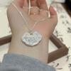 S999 Plata de Pie Cerradura de Bambú Paso a Paso para Hombres y Mujeres Sección de Bambú Plata de Ley Cerradura de Larga Vida Colgante Pulsera DIY Colgante de Collar