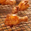 Piernas de Pollo Infinitas, Alitas de Pollo a la Parrilla, Piernas de Pollo Sabor Miel Picante Listas para Comer, Snacks de Oficina Deli, Snacks