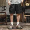 Pantalones cortos de trabajo para exteriores estilo montaña para hombre, modelo fino de verano 2026, corte holgado, talla grande, pantalones cortos casuales de moda para hombre