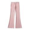 Pantalones Deportivos de Cuerno Recto para Mujer Otoño 2024 Pantalones Alargados Pantalones Casuales Cintura Baja Pantalones Adelgazantes