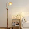 Luminária de chão vintage, luminária de ambiente estilo francês, luminária de cabeceira de quarto, sala de estar vintage, luminária de mesa de piso para sofá de casa de hóspedes, retrô