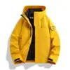 Modelo Nuevo 2026 Chaqueta de Senderismo 3 en 1 Cortavientos Impermeable Estilo Dopamina