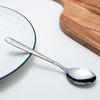 Juego de Cubiertos de Exportación Personalizado Acero Inoxidable Cuchillo, Tenedor y Cuchara para Comida Occidental Cuchara de Mango Largo para Mezclar Cuchara para Café Nido de Pájaro Tenedor para Fruta