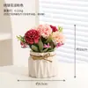 Plantas Verdes Simuladas, Árbol del Dinero de Lujo Accesible y Elegante, Adornos de Decoración para Sala de Estar Interior, Plantas Artificiales en Maceta, Paisajismo, Flores Artificiales, Plantas Biónicas