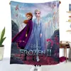 Manta de Franela Infantil Serie Frozen Dibujos Animados Manta para Aire Acondicionado de Oficina Manta para Sofá Venta al por Mayor Personalizada