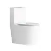 MEIKA Inodoro Cerámico Sifónico de Alto Rendimiento Superficie Esmaltada Limpieza Rápida Baño Inodoro T8305