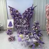 Habitación Privada de Hotel Fiesta de Cumpleaños Decoración de Propuesta Luna Mariposa Adornos para Exhibición en Ventana de Centro Comercial con Ruedas Universales para Movilidad