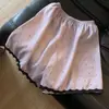 Estilo Ins Lunares Morados Estilo Simple Pijama de Niña Verano Conjunto de Manga Corta y Shorts Estudiantes Pueden Usar como Ropa de Casa