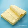 Folha Absorbente Amarela de Algodão Industrial Absorvente de Líquidos É Especialmente Projetada para Absorver Óleo, Água, Líquidos Químicos, Solventes, Materiais Perigosos e Fluidos Corrosivos