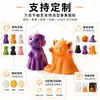 Vela Perfumada de Gatito Fantasma de Halloween Transfronteriza Personalización Creativa con Forma de Mascota Fragancia Cera de Soja Exportación OEM