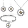 Comercio Exterior Popular Nfl Equipo de Fútbol Americano Oso Collar Pulsera Pendiente Conjunto Combinado
