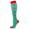 Calcetines de compresión deportivos unisex para pantorrillas, más de 200 estilos de calcetines de compresión largos para saltar la cuerda y correr, directo de fábrica