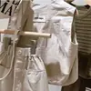 Conjunto de Dos Piezas de Moda 2026 para Niños y Niñas: Chaleco Khaki Holgado y Elegante y Pantalones Anchos Versátiles de Estilo Urbano