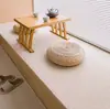Alfombra de imitación sisal, alfombra para sala de estar con mirador, cobertura completa para balcón, mesita de noche, tatami, mesa de café, alfombra para suelo antiarañazos de gato, se puede cortar a medida