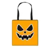 Venda direta da fábrica Bolsa tote de personagem de desenho animado de Halloween, bolsa de compras portátil, bolsa de mão grande para estudantes, bolsa de ombro, atacado