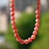Accesorios de Collar de Piedra Solar con Cuentas Más Vendidos de Amazon para Mujeres, Cadena para Clavícula de Cuentas Redondas de Ágata de 8 mm para Verano, Joyería Apilable