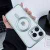 Adecuado para Iphone13Promax Mate Galvanoplastia Succión Magnética Apple 14Pro/15/16Plus Funda para Teléfono Móvil 12 Colores