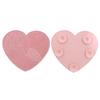 Love Beauty Tools Almofada de Limpeza de Cabeças de Pincel de Maquiagem de Silicone com Ventosa Almofada Antiderrapante Pincel de Sombra Pincel de Pó Solto Almofada de Limpeza