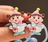 Gomas para el Cabello de Dibujos Animados Lindas que Brillan en la Oscuridad para Niñas de 3 a 6 Años, Bandas Elásticas Hilo de Alta Elasticidad Venta al por Mayor