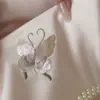 Juego de ropa de cama de algodón puro 100S estilo princesa, juego de cuatro piezas hecho de algodón de fibra larga de Xinjiang con funda de edredón bordada, juego de tres piezas