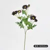 Flor Artificial Tallo Único Margarita Pequeña Flor Falsa Arreglo Floral Artificial Estilo Ins Decoración del Hogar Centro de Mesa Arreglo de Boda
