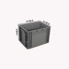 Caixa de giro de plástico cinza 400-280 caixa de acabamento de caixa de logística nova caixa de plástico fabricantes aprovação direta