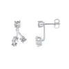 Pendientes de Zirconia de Moda Personalizados para Comercio Electrónico Transfronterizo Europeo y Americano 2026 Pendientes de Diseño Exquisito y Sencillo para Mujer