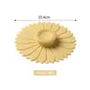 Tampa de Silicone Fofa para Canecas à Prova de Poeira Conservação de Calor à Prova de Insetos à Prova de Vazamentos Universal para Vários Copos Formato de Flor Resistente a Altas Temperaturas