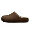 Zapatillas de Algodón Impermeables Ailiser para Mujer Otoño/Invierno 2026 Nuevo Estilo para el Hogar de Interior Antideslizantes con Felpa Adicional Cálidas Zapatillas de Algodón para Hombre